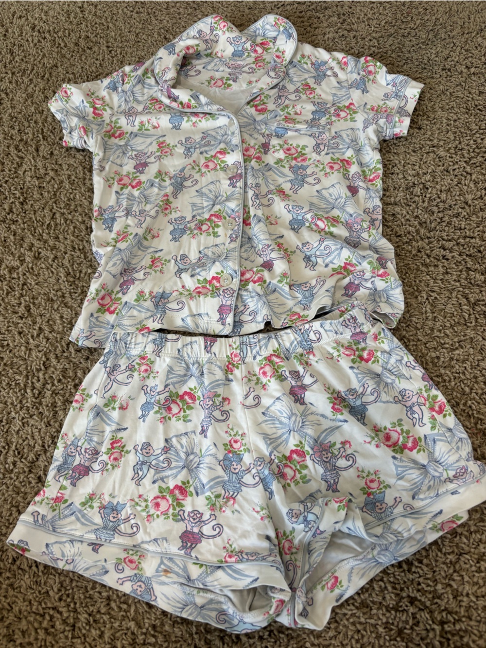 RARE Women’s Love Shack Fancy X Roller Rabbit Pajamas